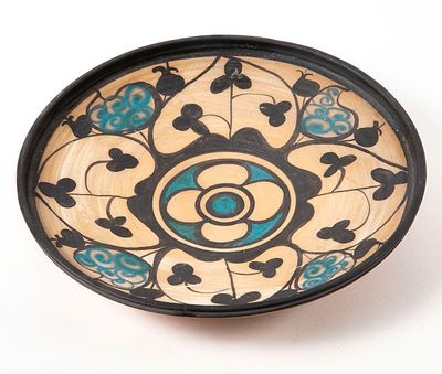 יעל גורפינקל - צלחת הגשה. קוטר 24 ס"מ