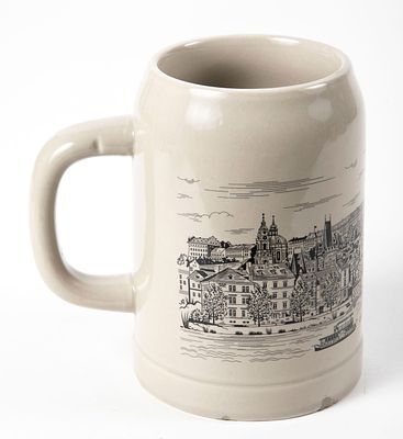 מאג בירה, מזכרת מפראג, . גובה 14 ס"מ