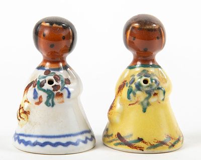 לפיד - מלחיה ופלפליה, ילדות עם פרחים, . גובה 5.5 ס"מ