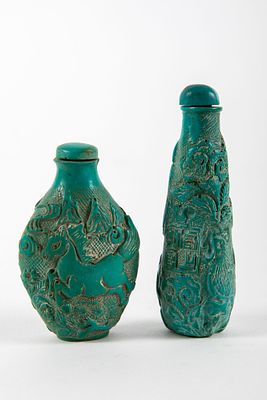 שני בקבוקי סנאף. 7-9 ס"מ