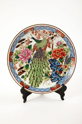 צלחת תרנגול סינית