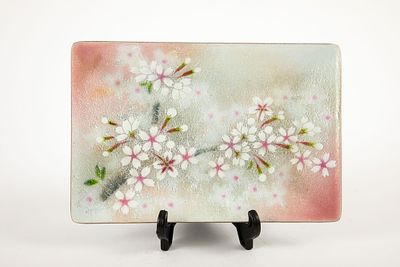 מגש יפני באריזתו. מידות 18x12 ס"מ