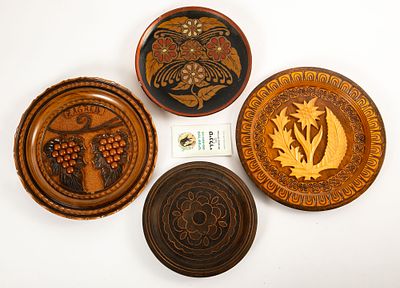 לוט צלחות עץ