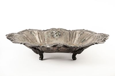 צלחת הגשה מצופה כסף