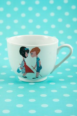 נעמן - ספל ילדים . מידות 8x7 ס"מ