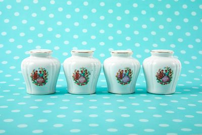 4 מלחיות פורצלן