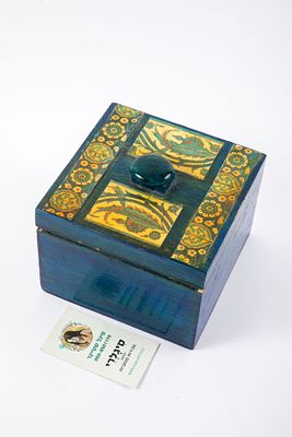 קופסת עץ מלאה תכשיטי אופנה