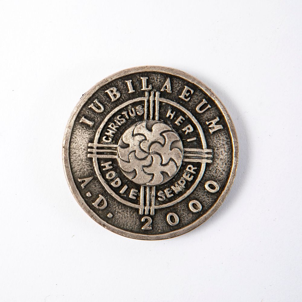 מדליית מילניום ירושלים. קוטר 44 מ"מ