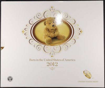2012 BORN IN THE USA PROOF SET. LEADERS IN ON-LINE AUCTIONS ESTIMATE $90 - $130.