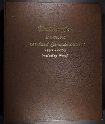 COMPLETE DANSCO WASHINGTON QTRS STATE COMM ALBUM. INCLUDING PROOF (DATES RANGE: 1999-2003) 