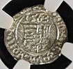 1563KB HUNGARY DENAR NGC MS64. MADONNA & CHILD FERDINAND I ESTIMATE $250 - $300.Image - 2