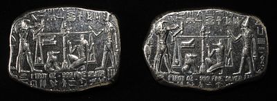 (2) 1 OZ .999 SILVER BARS. CHECK OUT OUR UPCOMING AUCTIONS ESTIMATE $150 - $200.