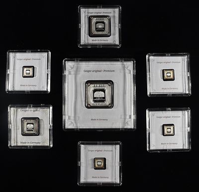 39 GRAMS .999 SCHLOSS SILVER MADE IN GERMANY. WEEKLY COIN & CURRENCY AUCTIONS ESTIMATE $90 - $110.