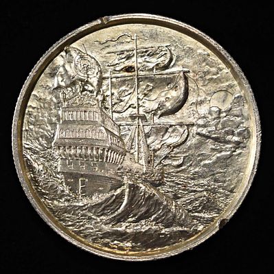 2 OZ .999 SILVER ROUND. WEEKLY COIN & CURRENCY AUCTIONS ESTIMATE $150 - $200.