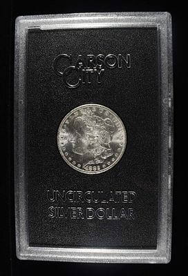 1882-CC MORGAN DOLLAR GSA CH BU. WEEKLY COIN & CURRENCY AUCTIONS ESTIMATE $350 - $450.
