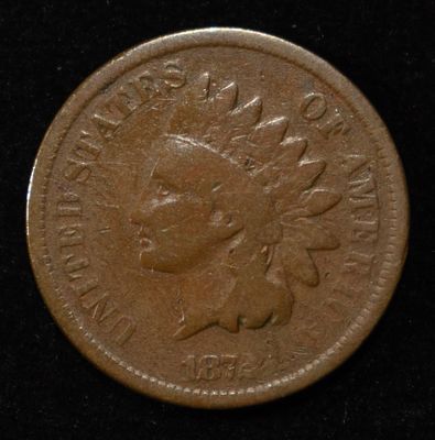 1872 INDIAN CENT GOOD. CHECK OUT OUR UPCOMING AUCTIONS ESTIMATE $120 - $150.