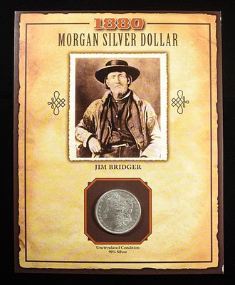 1880 MORGAN DOLLAR. LEADERS IN ON-LINE AUCTIONS ESTIMATE $90 - $130.
