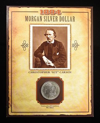 1884-O MORGAN DOLLAR. BID WITH SILVER CITY AUCTIONS ESTIMATE $90 - $130.