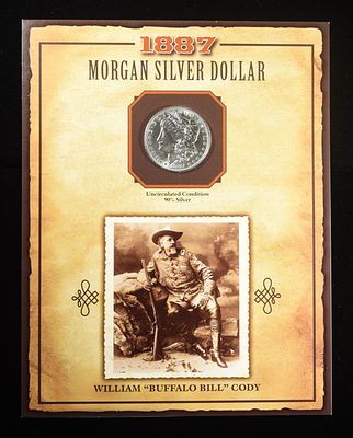 1887 MORGAN DOLLAR. WEEKLY COIN & CURRENCY AUCTIONS ESTIMATE $90 - $130.