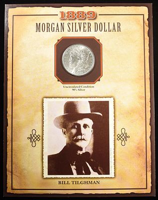 1889 MORGAN DOLLAR. BID WITH SILVER CITY AUCTIONS ESTIMATE $90 - $130.