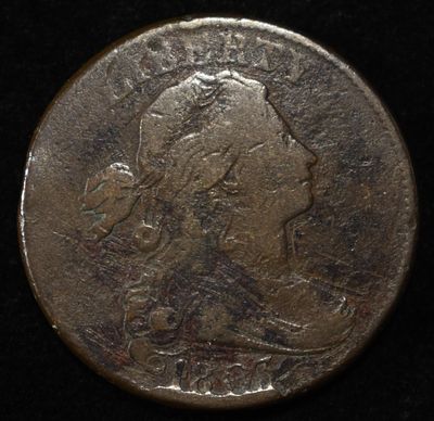 1803 CORONET HEAD LARG CENT VG. CHECK OUT OUR UPCOMING AUCTIONS ESTIMATE $200 - $250.