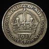 1937 ONE CROWN STERLING .905 OZT. WEEKLY COIN & CURRENCY AUCTIONS ESTIMATE $90 - $120.Image - 1