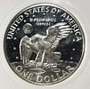 1971-S SILVER EISENHOWER $1 PCI PR70 DCAM. CHECK OUT OUR UPCOMING AUCTIONS ESTIMATE $60 - $80.Image - 2