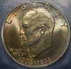 1976 TYPE2 EISENHOWER DOLLAR ICG MS66. CHECK OUT OUR UPCOMING AUCTIONS ESTIMATE $90 - $130.Image - 1