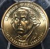 2007 $1 GEORGE WASHINGTON PCGS MINT ERROR MS65. TOP RATED AUCTION HOUSE ESTIMATE $60 - $80.Image - 2