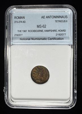 273-274 AD ROMAN AE ANTONININAUS NNC BU. TETRICUS II BID WITH SILVER CITY AUCTIONS ESTIMATE $75 