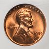 1954-S WHEAT CENT NGC MS66 RD. CASE CRACKED ESTIMATE $60 - $80.Image - 1