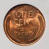 1954-S WHEAT CENT NGC MS66 RD. CASE CRACKED ESTIMATE $60 - $80.Image - 2