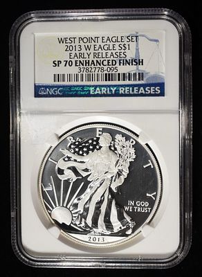 2013-W SILVER EAGLE NGC REV. PF-70 EARLY RELEASE. CHECK OUT OUR UPCOMING AUCTIONS ESTIMATE $200 