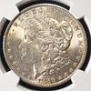 1886 MORGAN DOLLAR NGC MS62. TOP RATED AUCTION HOUSE ESTIMATE $90 - $130.Image - 1