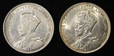 (2) 80% SILVER CANADIAN DOLLARS. BID WITH SILVER CITY AUCTIONS ESTIMATE $130 - $180.