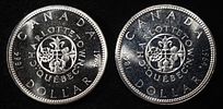 (2) 80% SILVER CANADIAN DOLLARS. CHECK OUT OUR UPCOMING AUCTIONS ESTIMATE $130 - $180.Image - 1