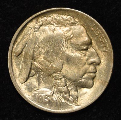1913 T-2 BUFFALO NICKEL GEM BU. LEADERS IN ON-LINE AUCTIONS ESTIMATE $150 - $200.