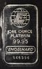 ENGELHARD1 OZ .9995 PLATINUM BAR. WEEKLY COIN & CURRENCY AUCTIONS ESTIMATE $2700 - $3200.Image - 1