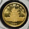 1987 PANDA 1/10OZ .999 GOLD CH BU. CHECK OUT OUR UPCOMING AUCTIONS ESTIMATE $625 - $725.Image - 1