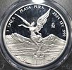 2024 MEXICO 1 OZ .999 SILVER ROUND PCGS PR70DCAM. TOP RATED AUCTION HOUSE ESTIMATE $120 - $170.Image - 1