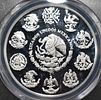 2024 MEXICO 1 OZ .999 SILVER ROUND PCGS PR70DCAM. TOP RATED AUCTION HOUSE ESTIMATE $120 - $170.Image - 2