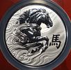 2026 ASCENSION LUNAR SERIES HORSE NGC REV PF-70. WEEKLY COIN & CURRENCY AUCTIONS ESTIMATE $200 - Image - 1