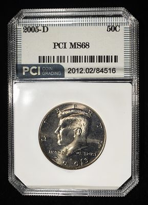 2005-D KENNEDY 50C PCI SUPERB GEM BU. CHECK OUT OUR UPCOMING AUCTIONS ESTIMATE $120 - $170.
