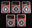 (5) 2025-S CLAD JULIETTE GORDON LOW 25C NGC PF69. INCLUDING BOX OF GIRL SCOUT THIN MINT COOKIES Image - 2