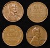 (500) 40'S & 50'S WHEAT CENTS. CHECK OUT OUR UPCOMING AUCTIONS ESTIMATE $90 - $110.Image - 1