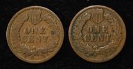 (65) INDIAN CENTS FROM THE 80'S, 90'S, 00'S. G4 & BETTER ESTIMATE $120 - $150.Image - 2