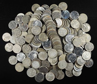 216 STEEL CENTS. P, D, S. LEADERS IN ON-LINE AUCTIONS ESTIMATE $225 - $250.