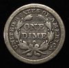 1842-O LIBERTY SEATED DIME VG. WEEKLY COIN & CURRENCY AUCTIONS ESTIMATE $90 - $130.Image - 1