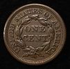 1857 BRAIDED HAIR LARGE CENT CH AU. SMALL DATE ESTIMATE $725 - $825.Image - 1