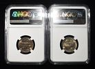 (2) 1951-S JEFFERSON NICKEL NGC MS65. TOP RATED AUCTION HOUSE ESTIMATE $60 - $80.Image - 1